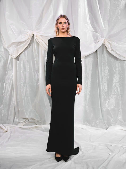 Latticea - Rückenfreies Maxikleid