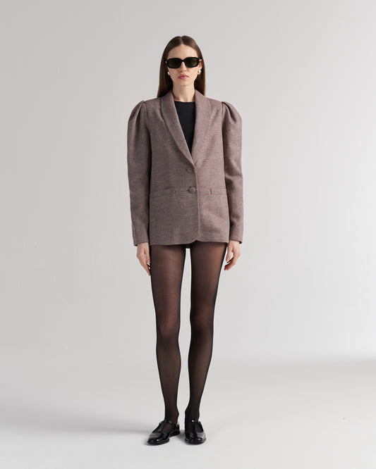 Sapin Blazer – Taillierter Blazer mit Bindegürtel