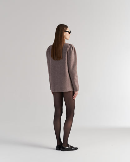 Sapin Blazer – Taillierter Blazer mit Bindegürtel