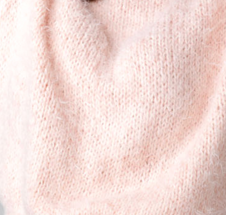 COSY ROSIE OVERSIZED - Pullover mit V-Rücken